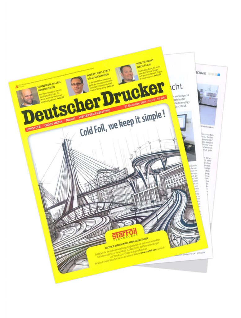 Deutscher Drucker Berichtet Über Hemmersbach Druck