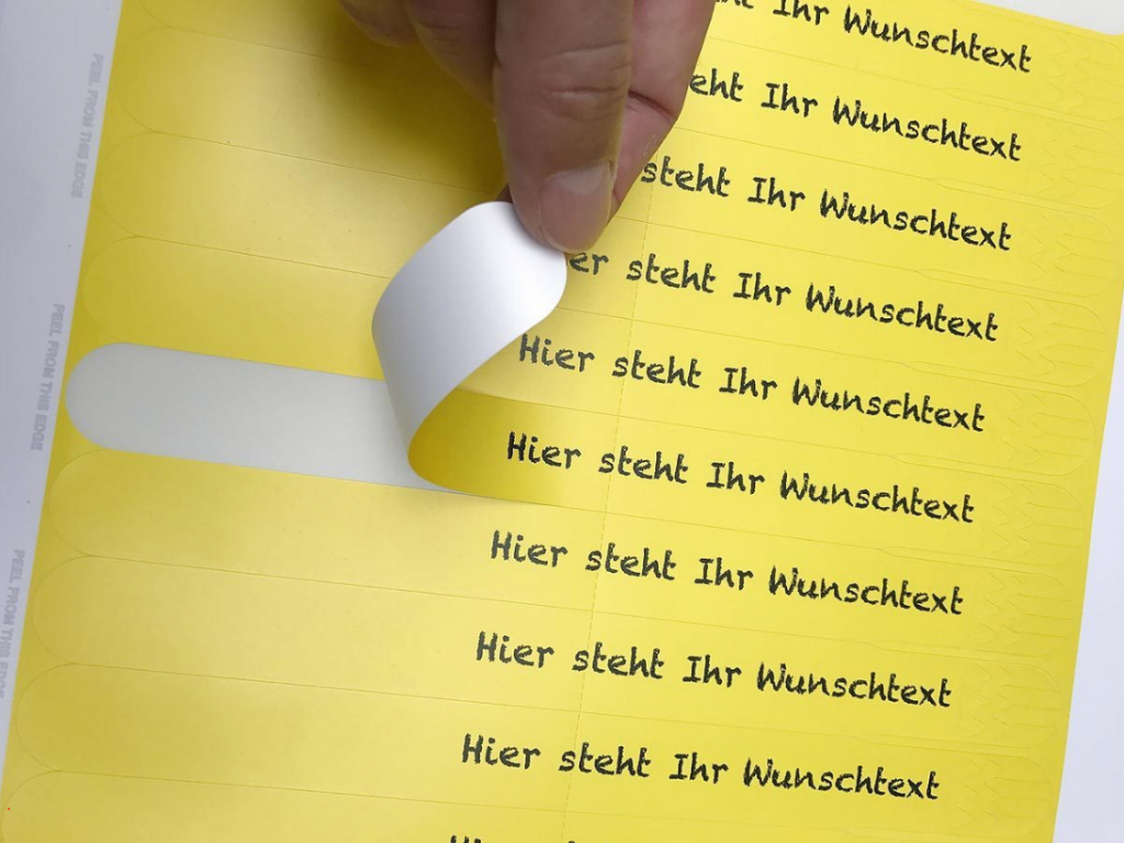 Individuell Bedruckte Einlassbänder Für Ihr Event