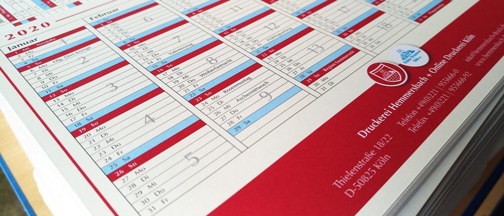 Kalender Drucken