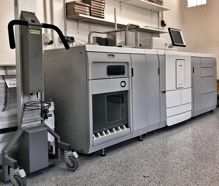 Digitaldruck Drucksystem Für Individuelle Mailings