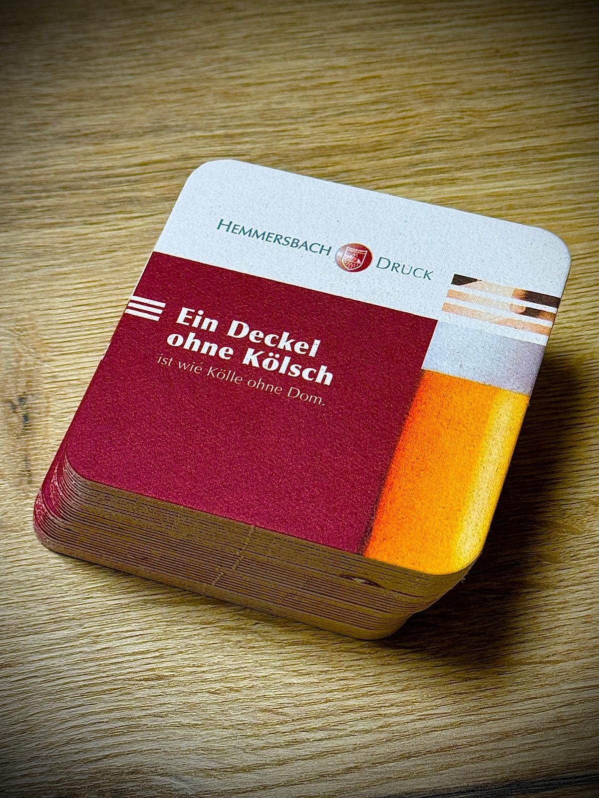 Bierdeckel-Stack Hemmersbach Druck