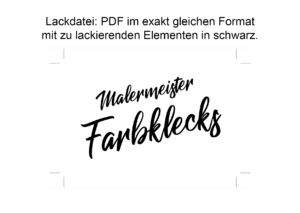 Lackdaten Erstellen Lackdaten Erstellen